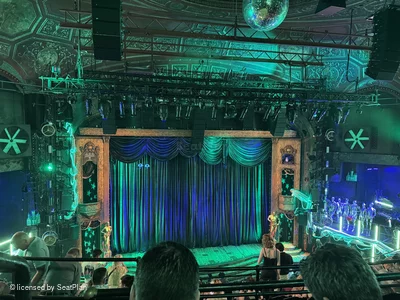 Studio 54 Theatre Mezzanine FF213 view from seat photo