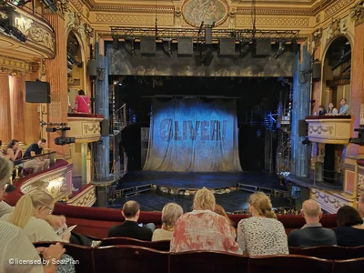 Gielgud Theatre Dress Circle D21 view from seat photo