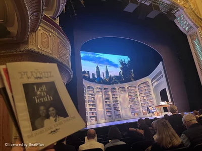 James Earl Jones Theatre Orchestra G9 view from seat photo