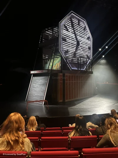 Hampstead Theatre Stalls F3 view from seat photo