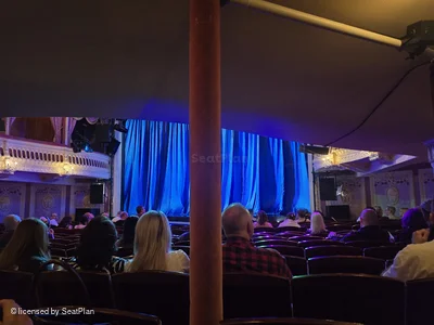 Criterion Theatre Stalls Q7 view from seat photo
