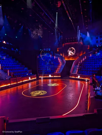 Troubadour Canary Wharf Theatre District 1 D31 view from seat photo