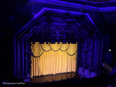 Trafalgar Theatre Dress Circle G18 view from seat photo