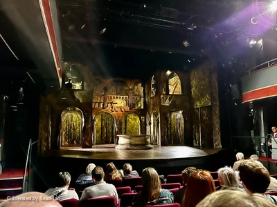 Vaudeville Theatre Stalls H12 view from seat photo