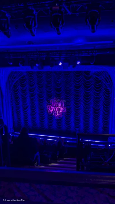Lunt-Fontanne Theatre Rear Mezzanine A118 view from seat photo