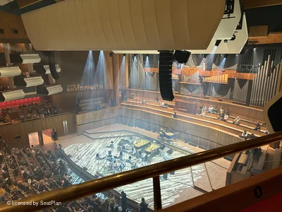 Royal Festival Hall Green Side Boxes Box 12 2 view from seat photo