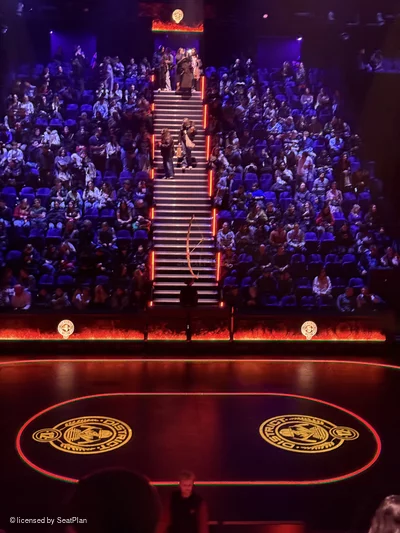Troubadour Canary Wharf Theatre District 9 L19 view from seat photo