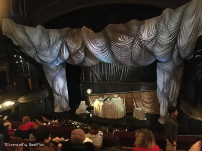 Majestic Theatre Front Mezzanine F10 view from seat photo