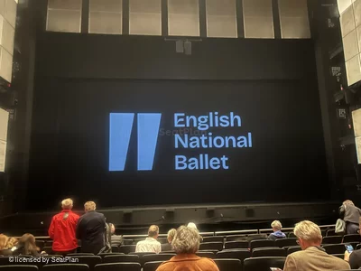 Sadler's Wells Stalls J21 view from seat photo