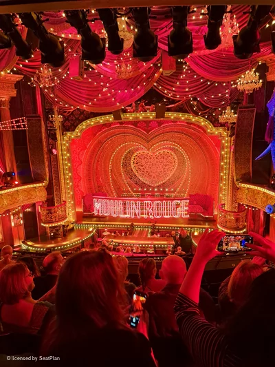 Piccadilly Theatre Royal Circle E11 view from seat photo