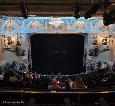 Ambassadors Theatre Circle L7 view from seat photo