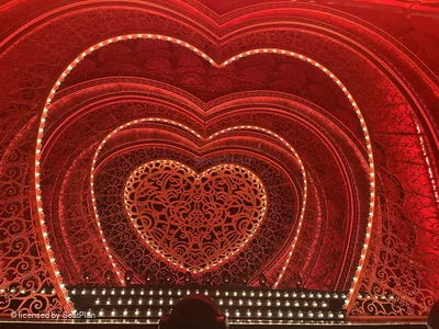 Al Hirschfeld Theatre Can Can! Table Seating Left G1 view from seat photo