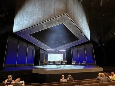 Barbican Theatre Stalls G30 view from seat photo