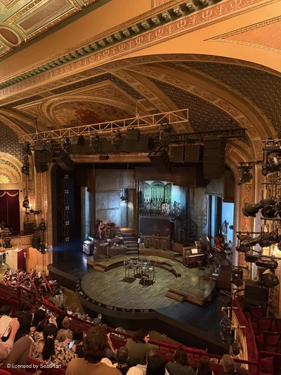 Walter Kerr Theatre Mezzanine G26 view from seat photo