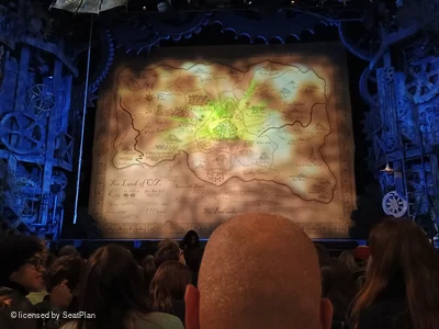 Apollo Victoria Theatre Stalls J23 view from seat photo
