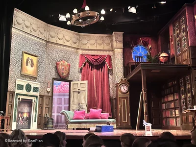 Duchess Theatre Stalls E6 view from seat photo