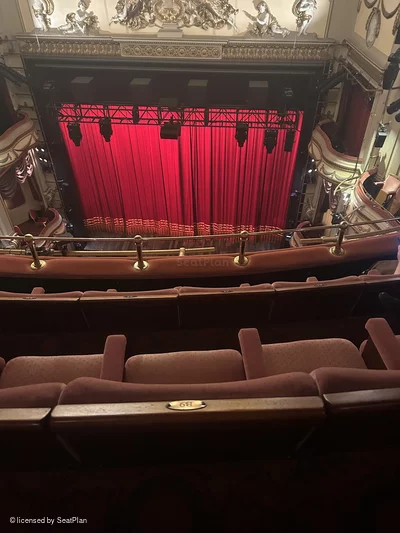 Noel Coward Theatre Balcony C9 view from seat photo