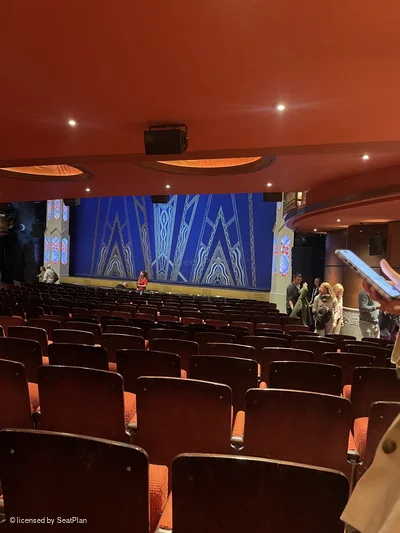 Prince of Wales Theatre Stalls T2 view from seat photo