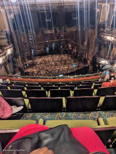 Victoria Palace Theatre Grand Circle G30 view from seat photo
