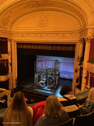 Theatre Royal Glasgow Upper Circle C8 view from seat photo