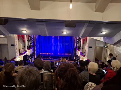 Vaudeville Theatre Dress Circle K12 view from seat photo