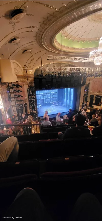 Neil Simon Theatre Mezzanine O11 view from seat photo