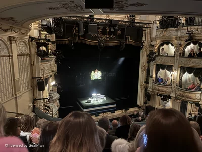 Wyndham's Theatre Royal Circle F29 view from seat photo