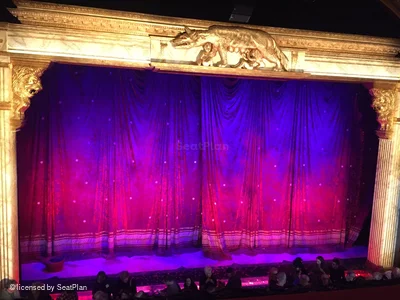 Booth Theatre Mezzanine B102 view from seat photo