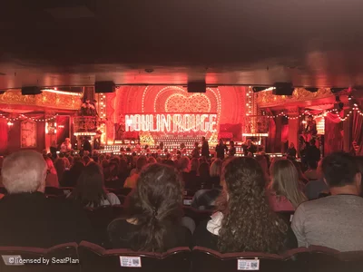 Piccadilly Theatre Stalls S9 view from seat photo
