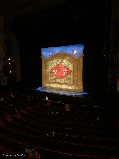 Edinburgh Playhouse Circle A9 view from seat photo