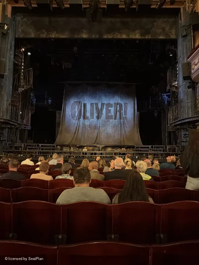 Gielgud Theatre Stalls L12 view from seat photo