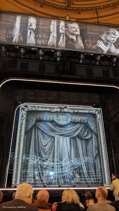 Gielgud Theatre Stalls J16 view from seat photo