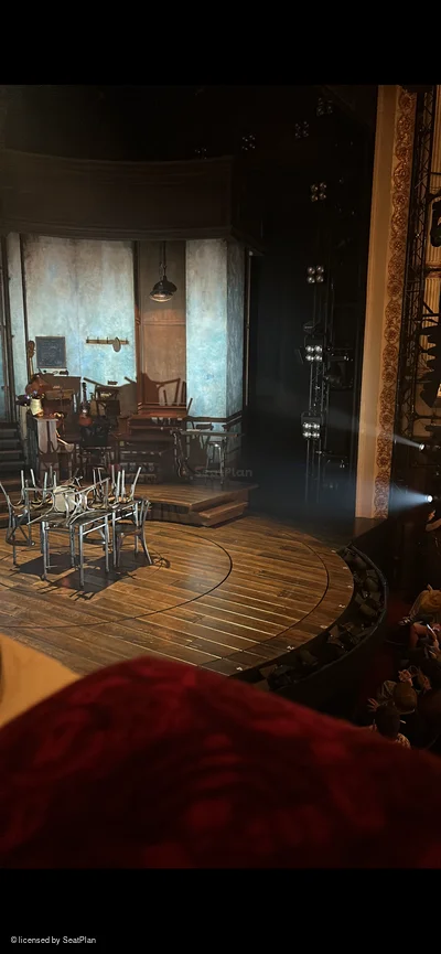 Lyric Theatre Dress Circle BoxC1 view from seat photo