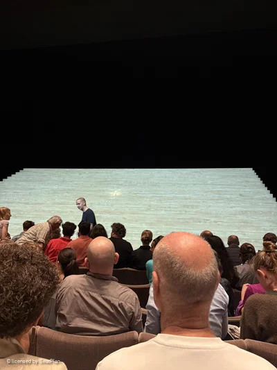 National Theatre - Lyttelton Stalls G13 view from seat photo