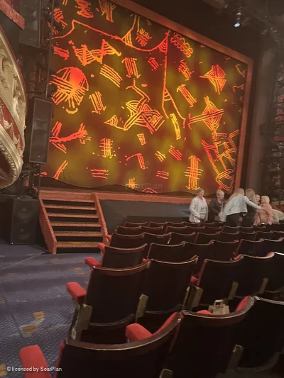 Sunderland Empire Stalls F38 view from seat photo