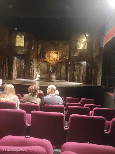 Charing Cross Theatre Stalls G3 view from seat photo