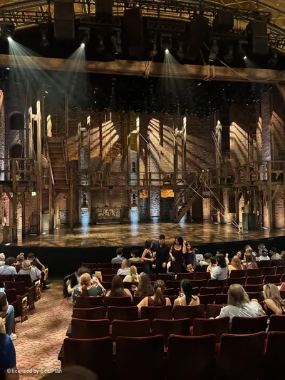Richard Rodgers Theatre Orchestra M113 view from seat photo