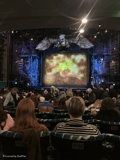 Apollo Victoria Theatre Stalls Y17 view from seat photo