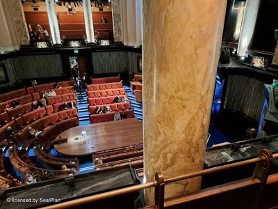 London County Hall North Gallery C39 view from seat photo