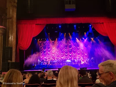 London Palladium Stalls O29 view from seat photo
