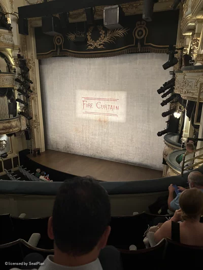 Wyndham's Theatre Royal Circle D2 view from seat photo