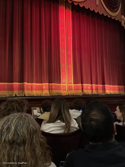 St Martin's Theatre Stalls D4 view from seat photo