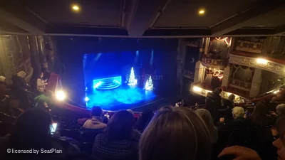 Theatre Royal Drury Lane Grand Circle H43 view from seat photo