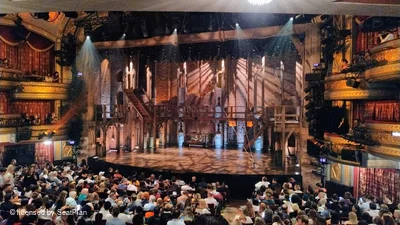Richard Rodgers Theatre Orchestra Q8 view from seat photo