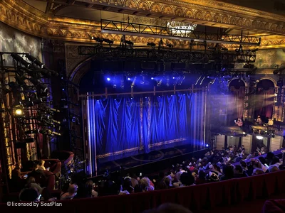 Lena Horne Theatre Rear Mezzanine G5 view from seat photo