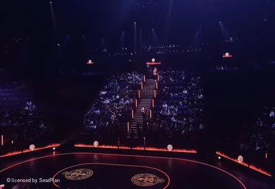 Troubadour Canary Wharf Theatre District 3 P59 view from seat photo