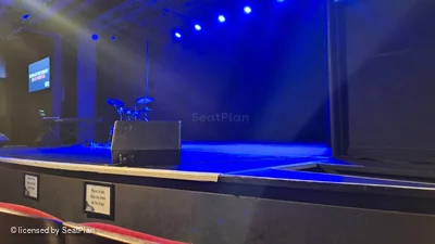 Leicester Square Theatre Stalls B5 view from seat photo