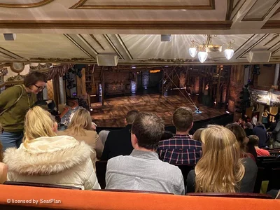 Victoria Palace Theatre Albert Box A3 view from seat photo