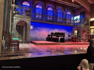 Gerald Schoenfeld Theatre Orchestra C1 view from seat photo