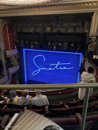 Aldwych Theatre Grand Circle D3 view from seat photo